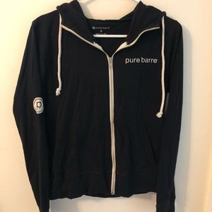 Pure Barre Zip-up hoodie